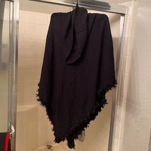 Black poncho
